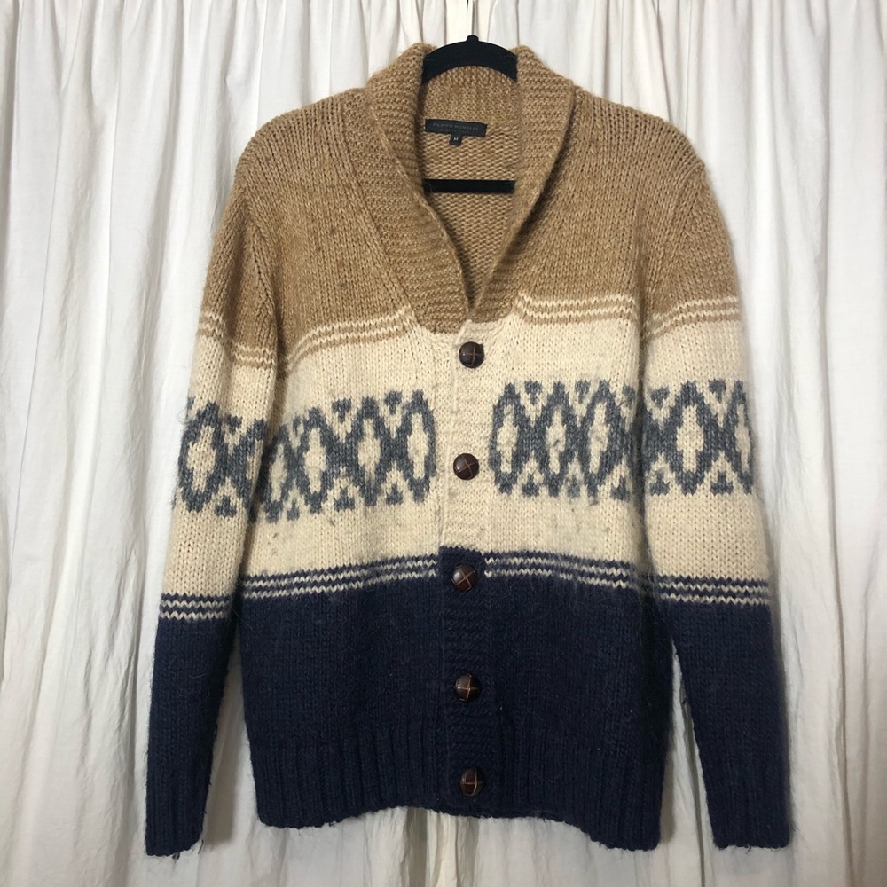 Filippo Novelli Italy Men’s Cardigan-Medium